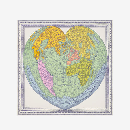 Square 130 - Mappemonde - White