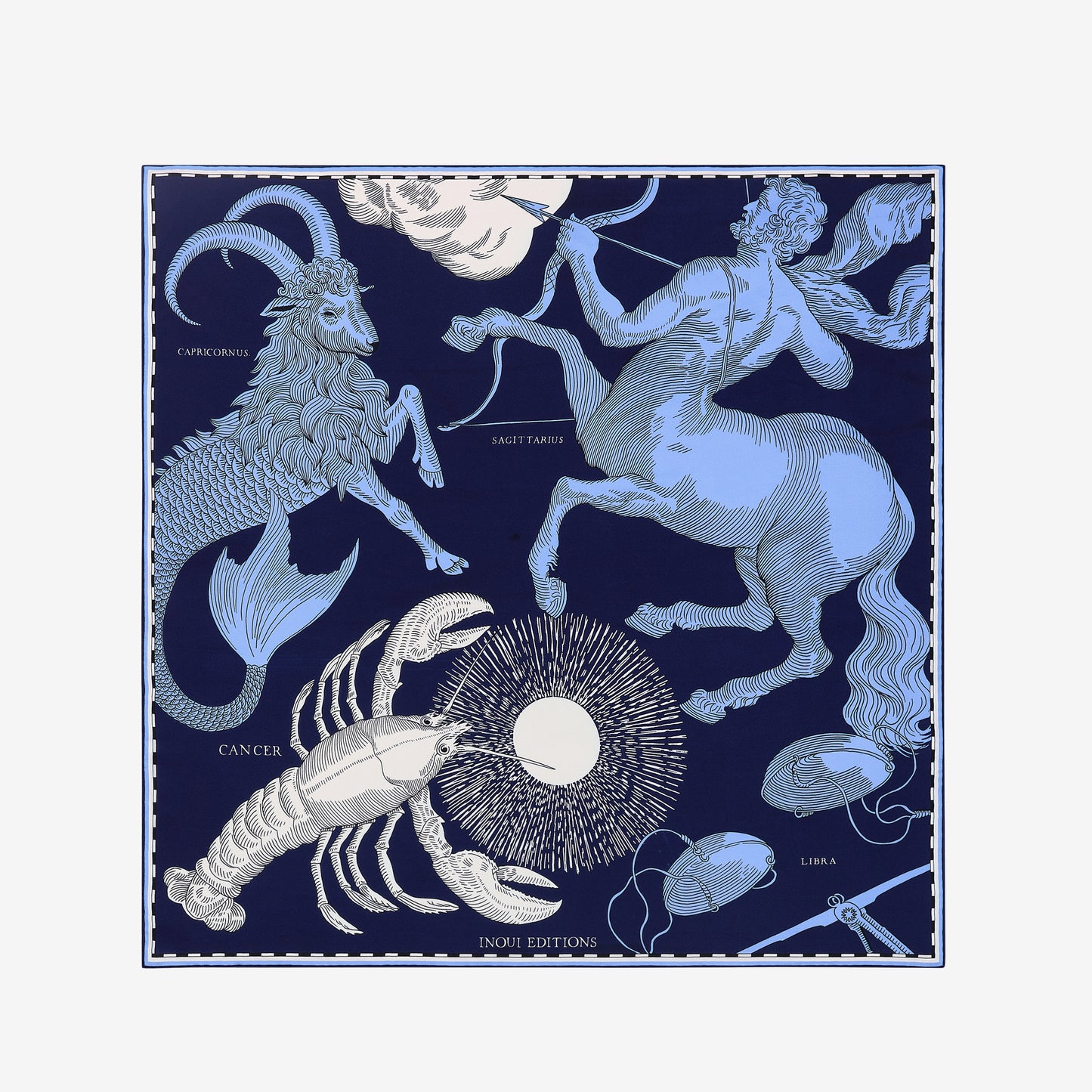 Square 65 - Astro Cancer - Blue