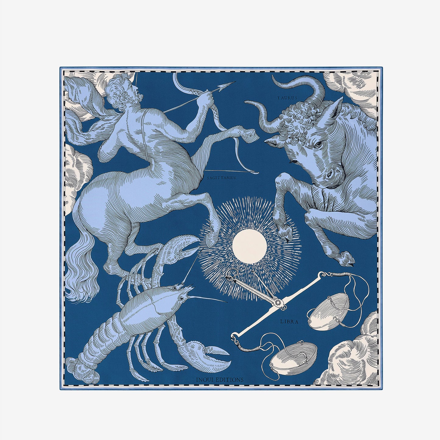 Square 65 - Astro Libra - Blue