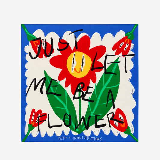Square 65 - Flower - White