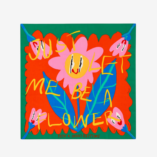 Square 65 - Flower - Orange