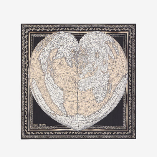 Square 65 - Mappemonde - Black