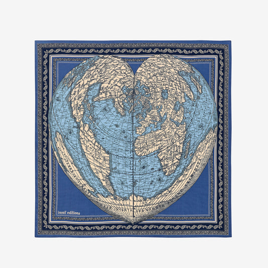 Square 65 - Mappemonde - Blue