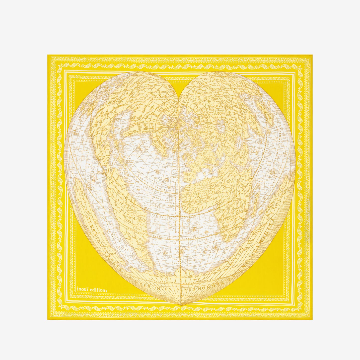 Square 65 - Mappemonde - Yellow