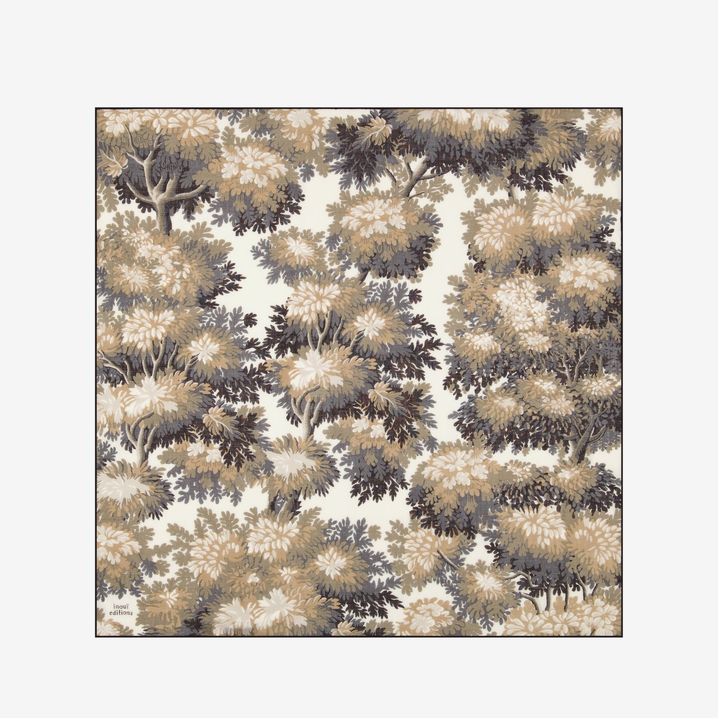 Quadratisches Tuch 100 - Fontainebleau - Beige