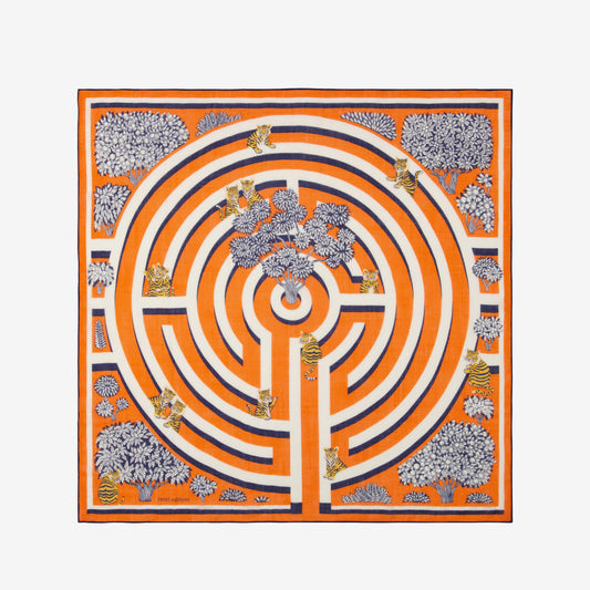Square 100 - Labyrinthe - Orange