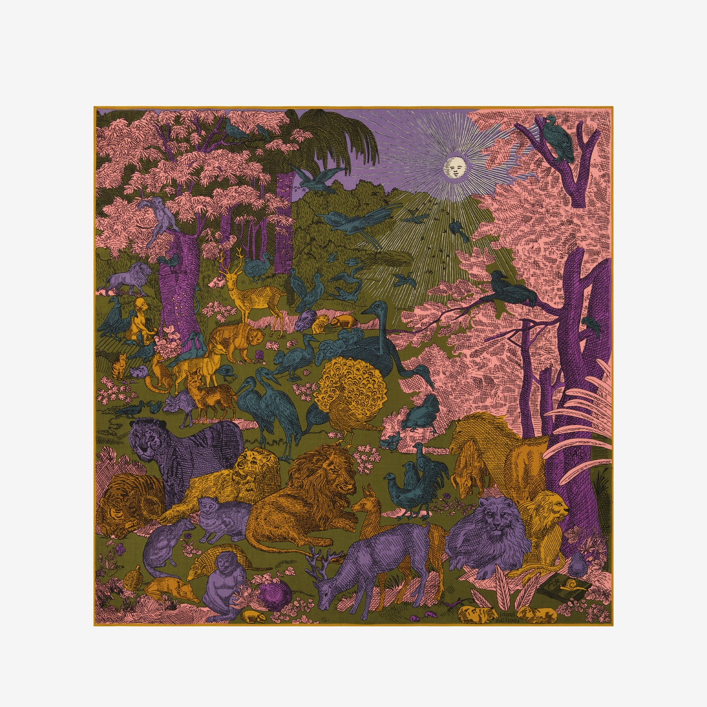Square 100 - Reve - Purple