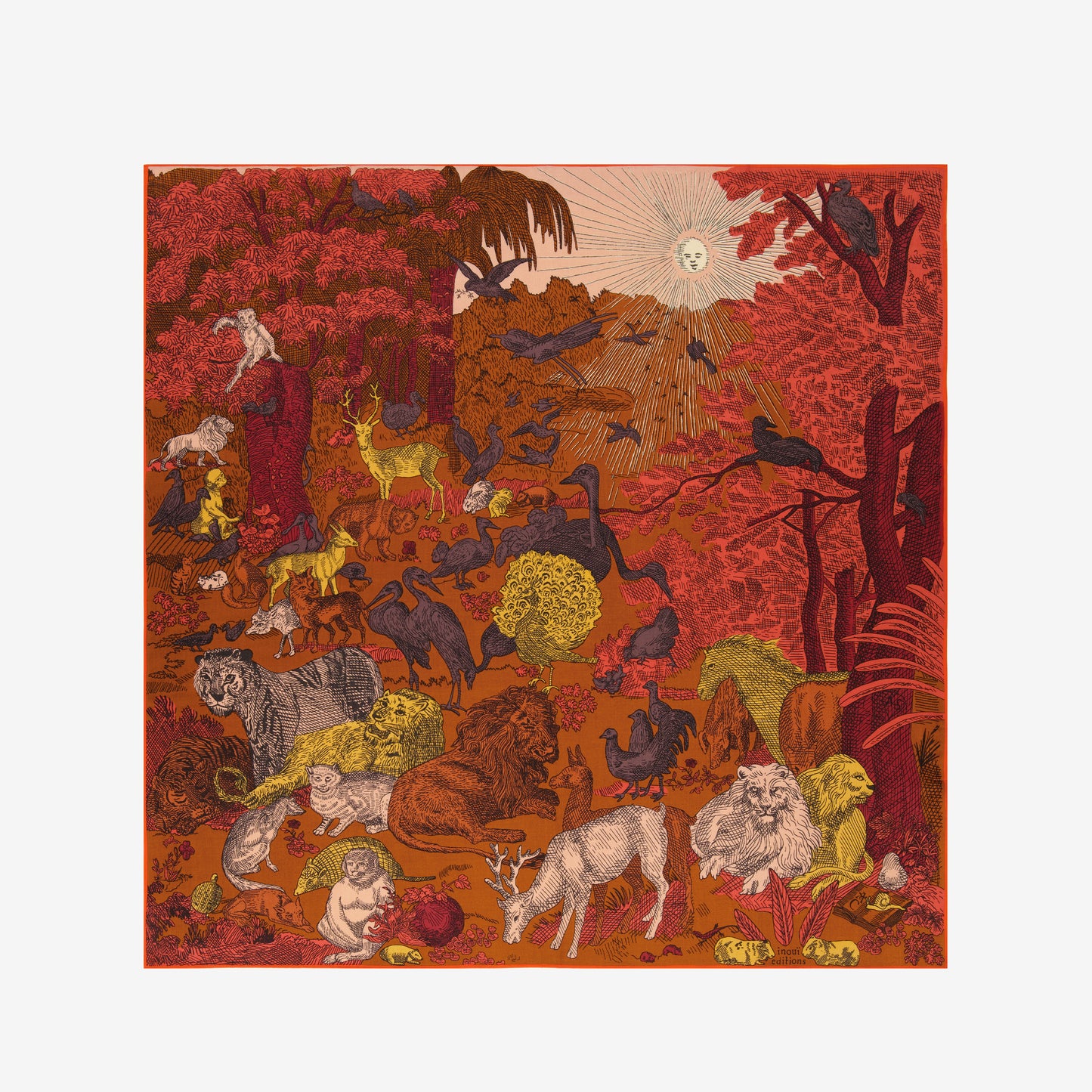 Square 100 - Reve - Brown