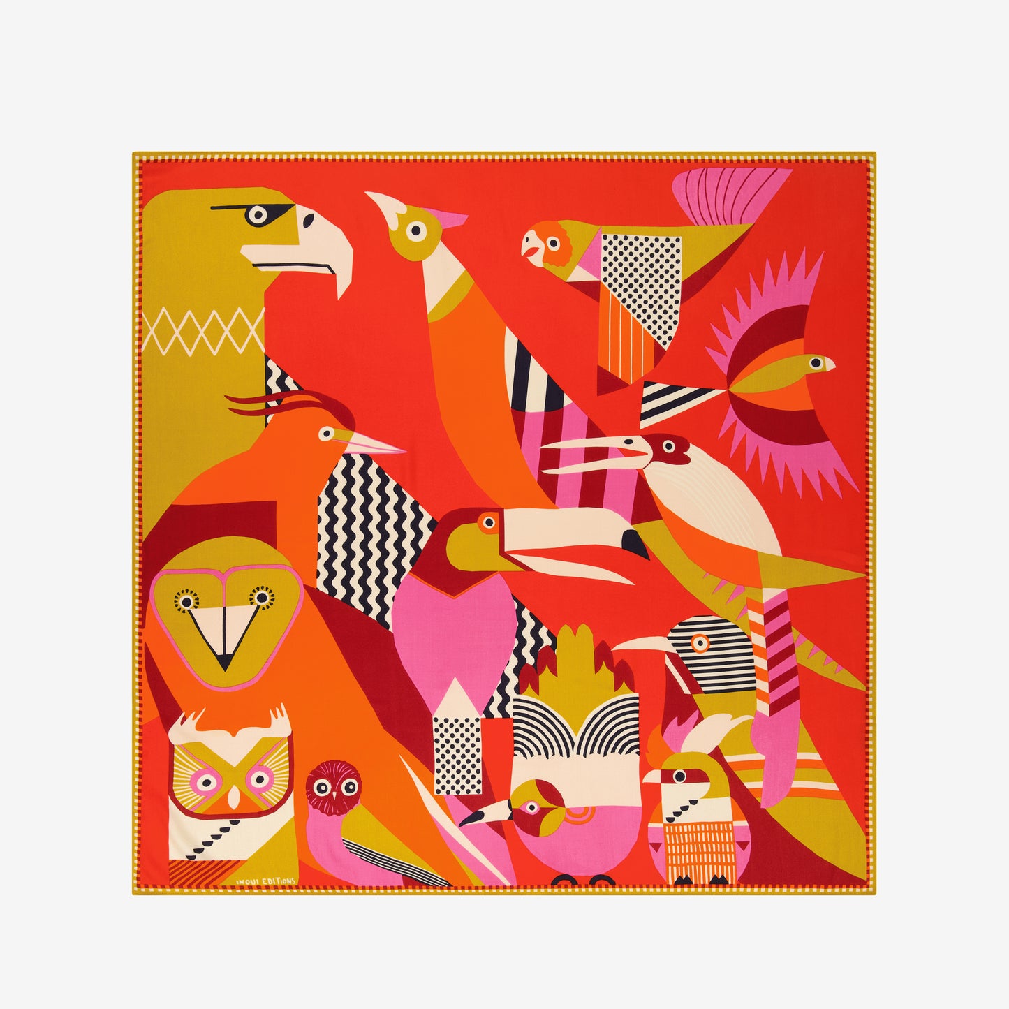 Pañuelo 100 - Tribu - Rojo