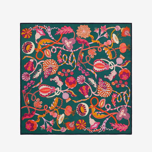 Square 130 - Botanique - Blue