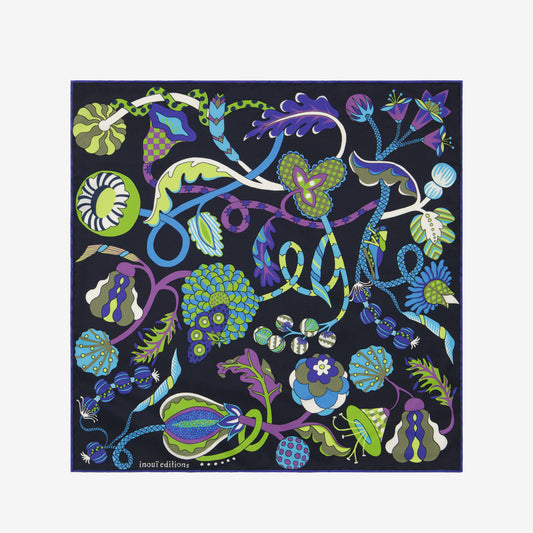 Square 130 - Botanique - Purple