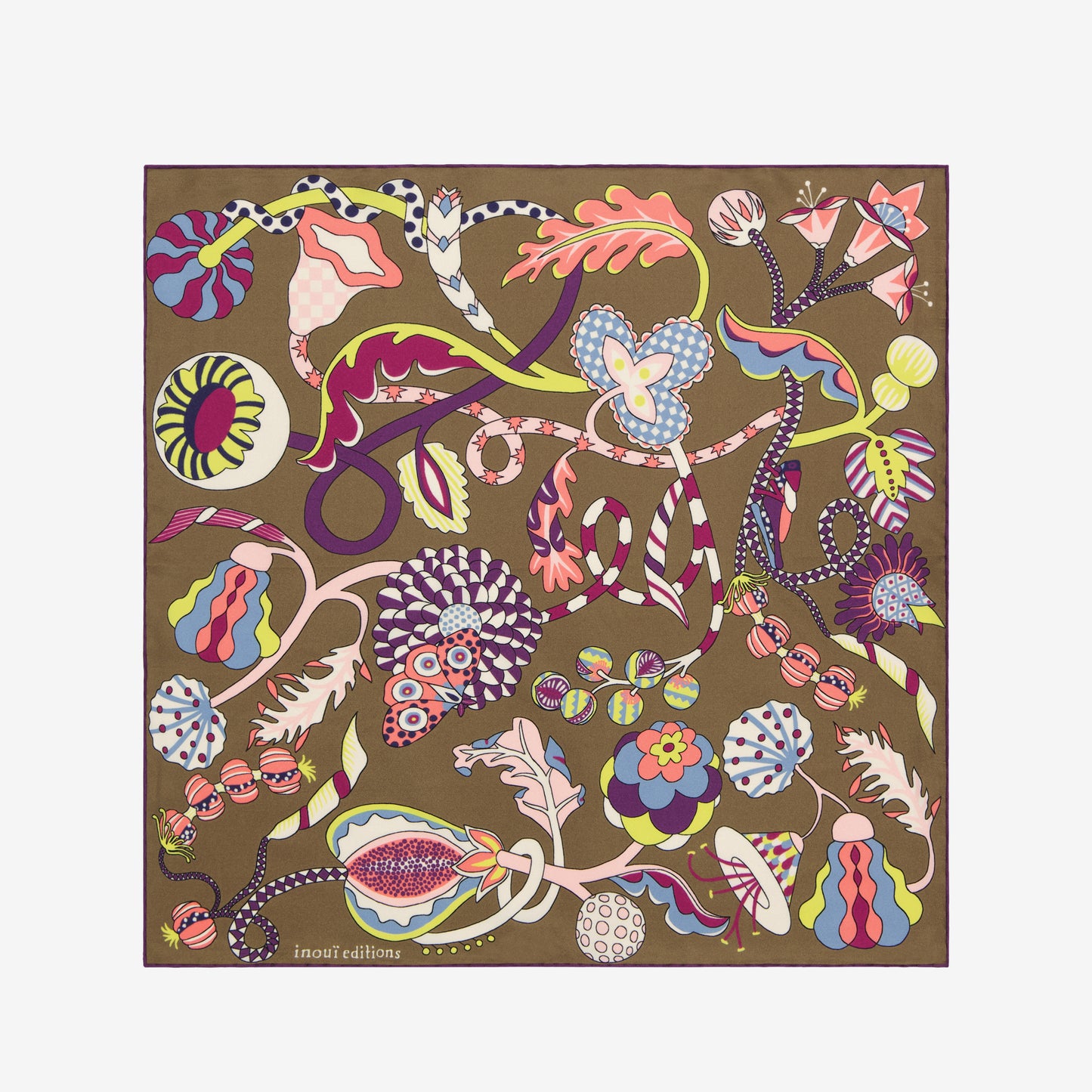 Square 130 - Botanique - Golden Brown