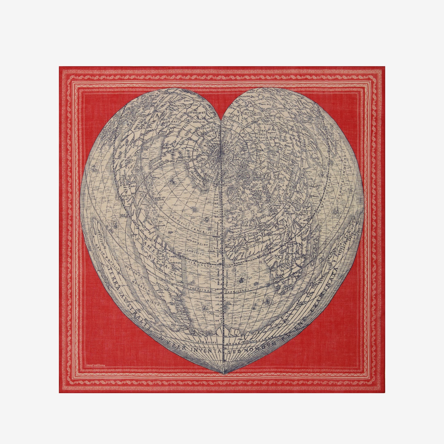 Square 130 - Mappemonde - Red