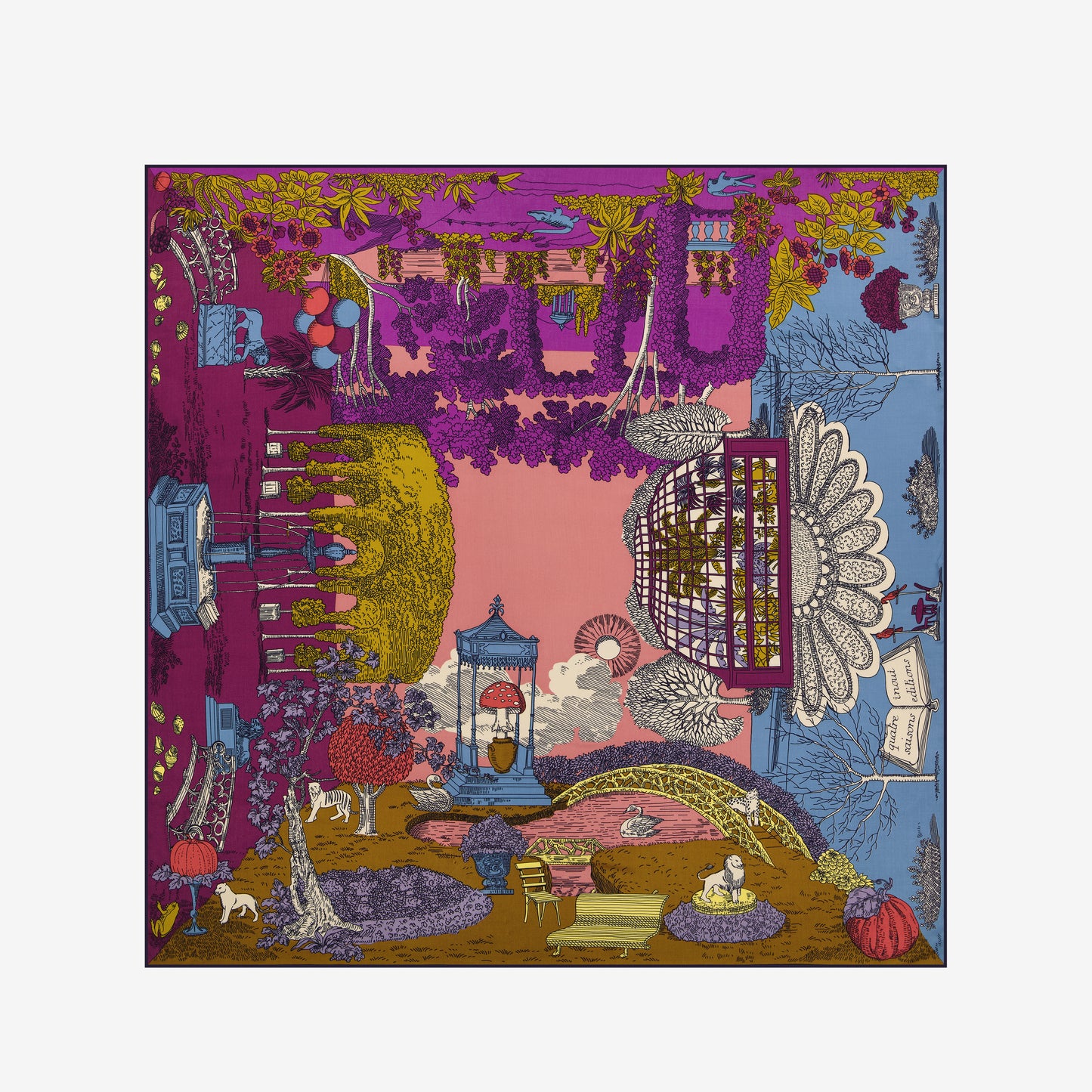 Square 130 - Quatre Saisons - Pink