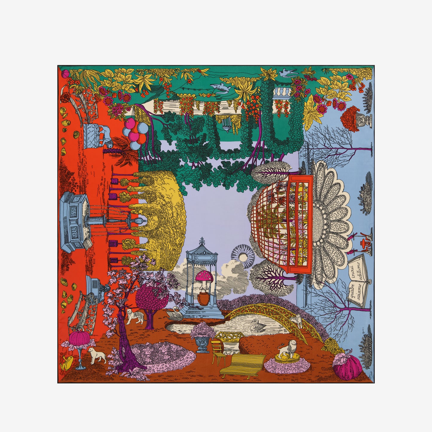 Square 130 - Quatre Saisons - Multicolor