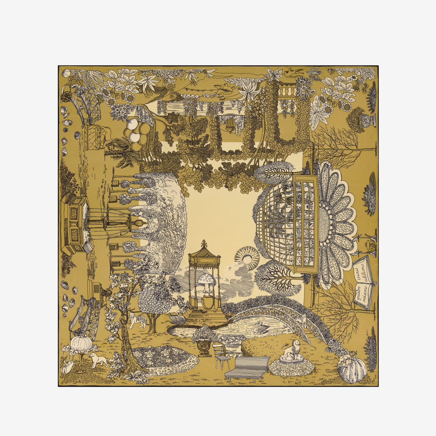 Square 130 - Quatre Saisons - Beige