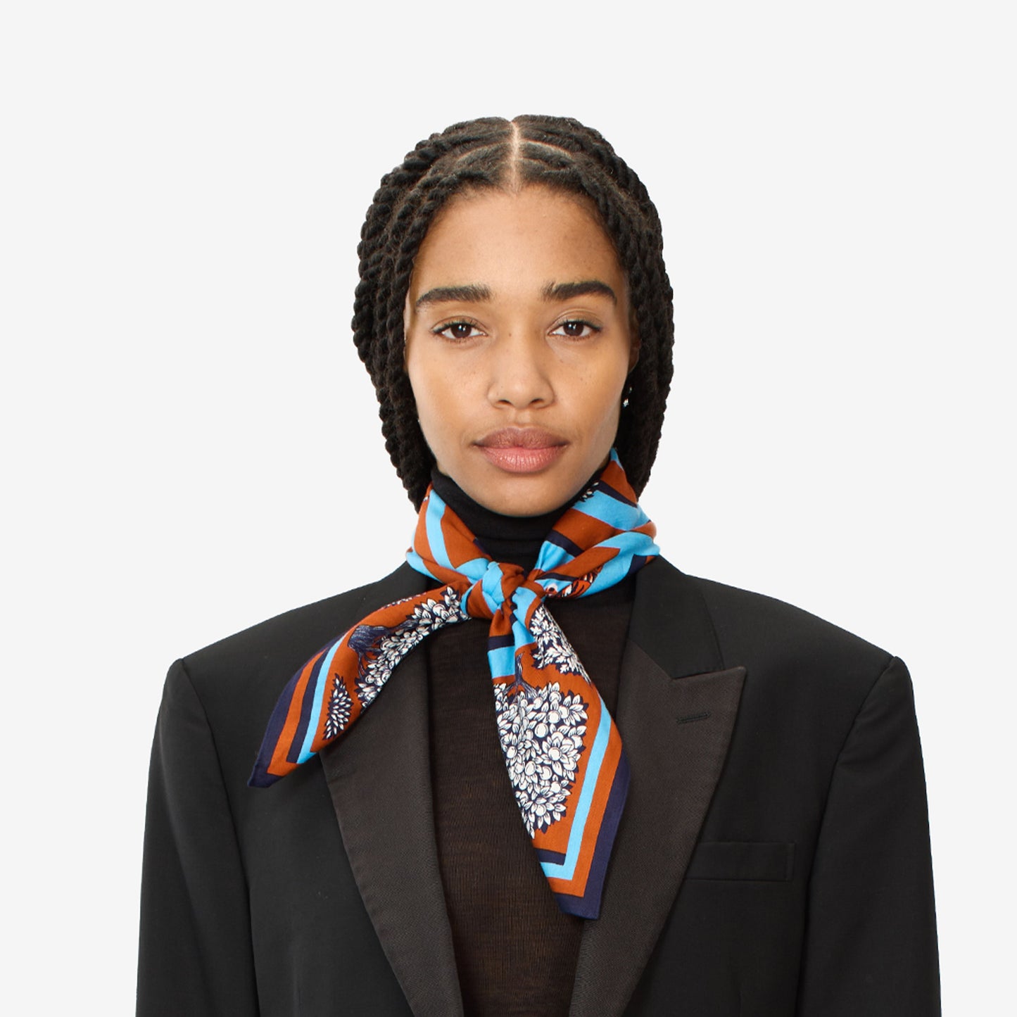 Foulard quadrato 65 - Labyrinthe - Scoiattolo