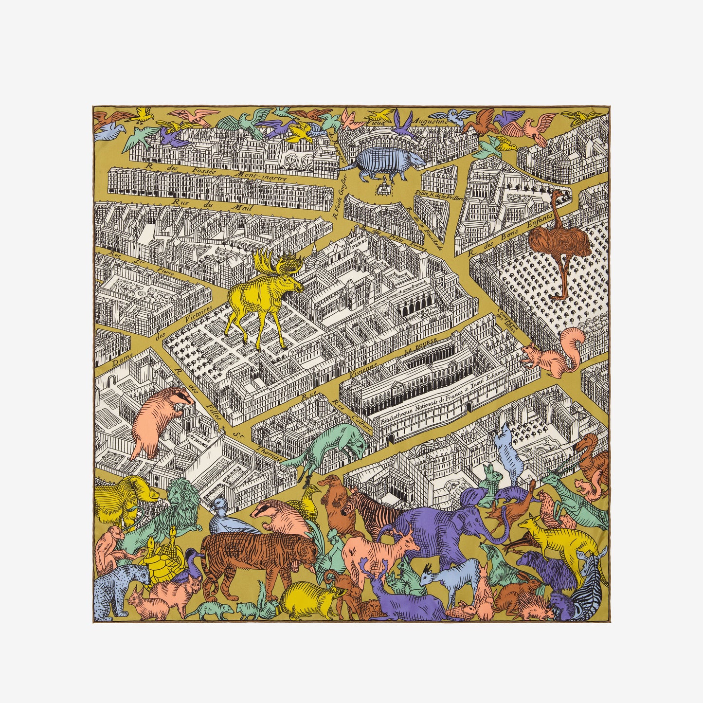 Square 70 - Turgot - Yellow