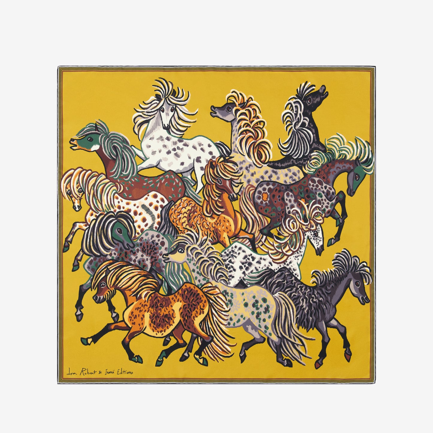 Square 70 - Western - Golden Brown