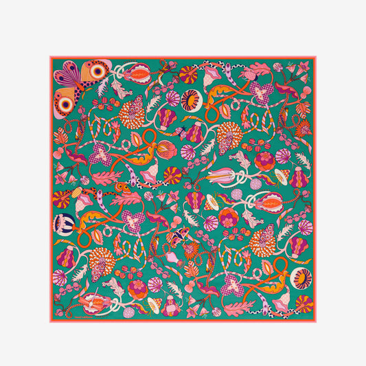 Square 100 - Botanique - Emerald