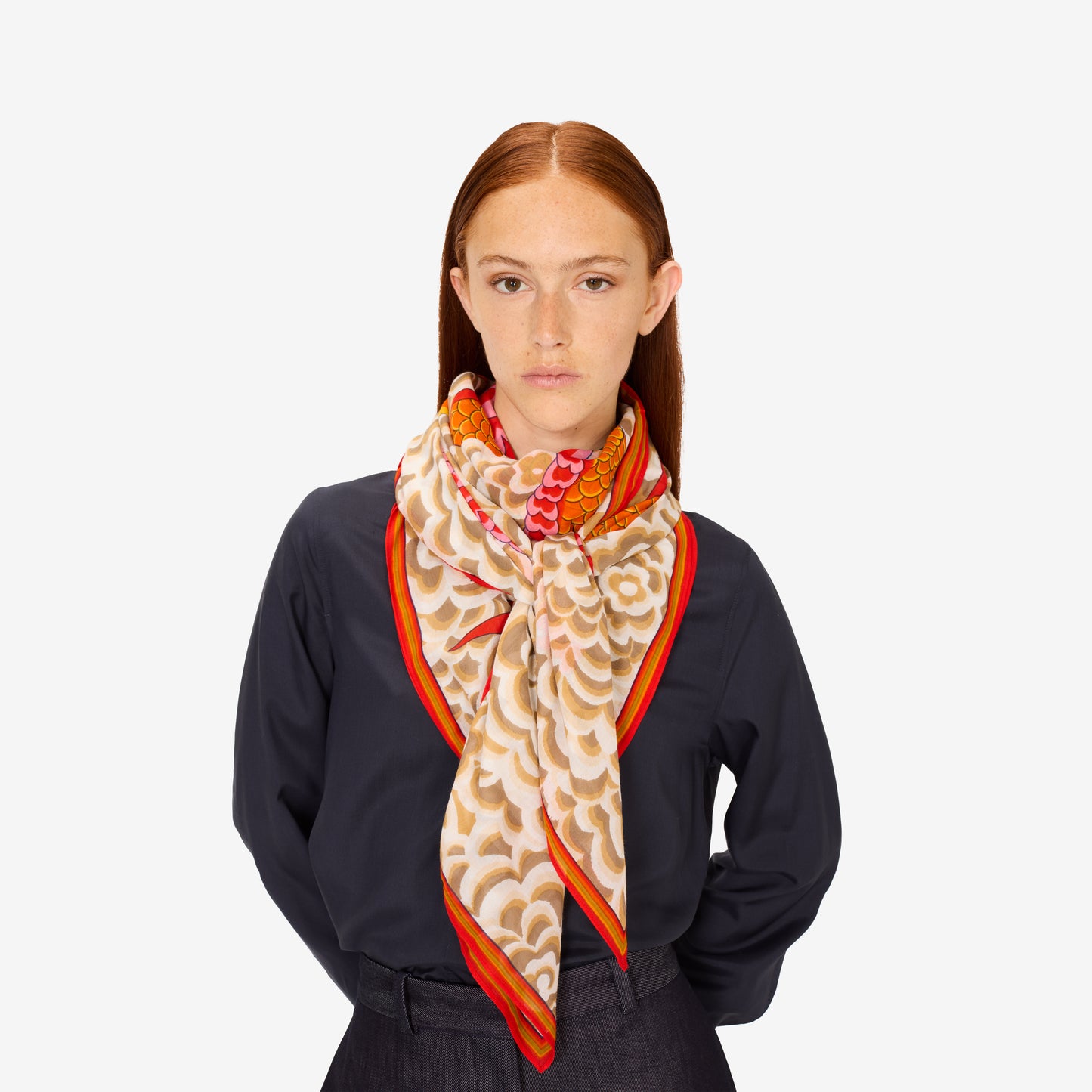 Square 130 - Dragon - Orange