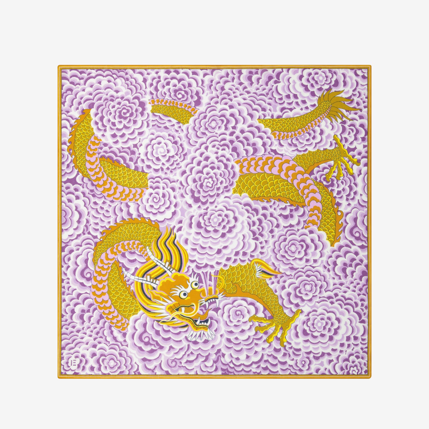 Square 130 - Dragon - Yellow