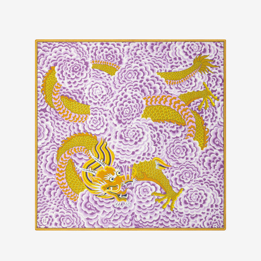 Pañuelo 130 - Dragon - Amarillo