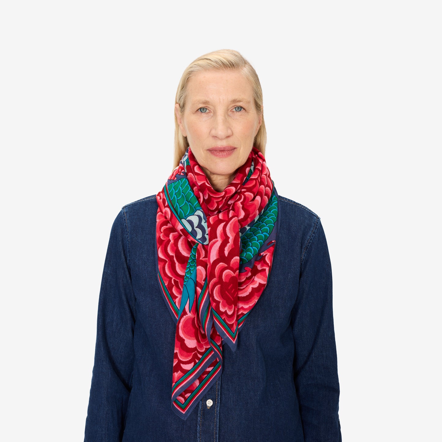 Square 130 - Dragon - Fuchsia