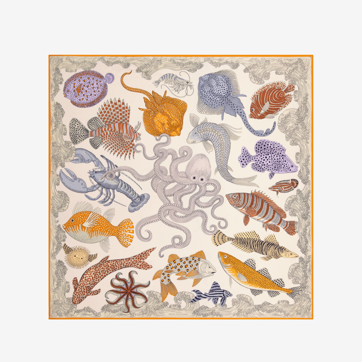 Quadratisches 130 - Poseidon - Pastelll