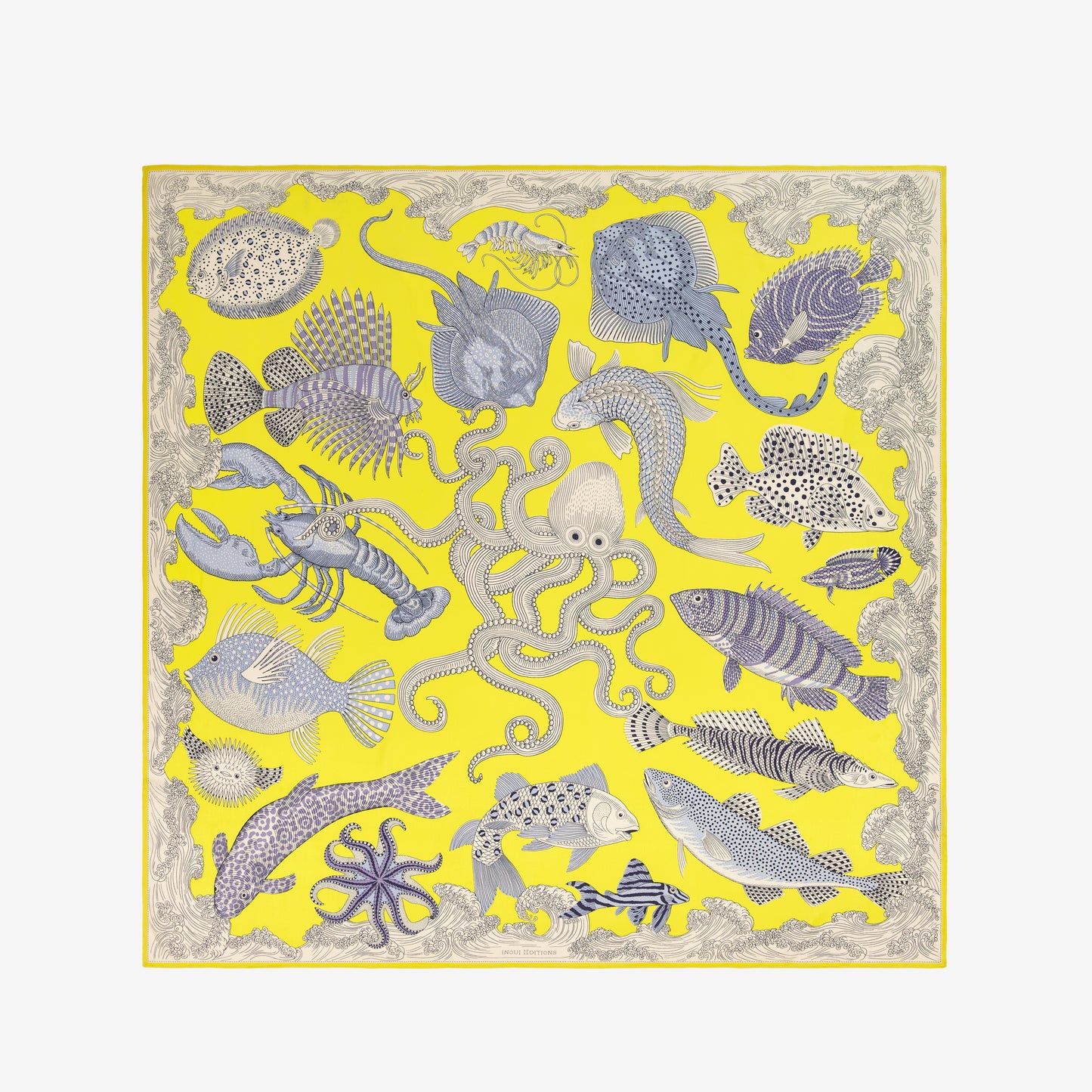 Pañuelo 130 - Poseidon - Limón