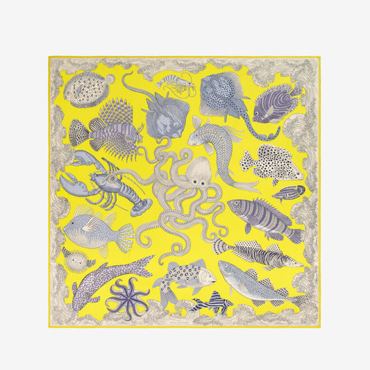 Pañuelo 130 - Poseidon - Limón