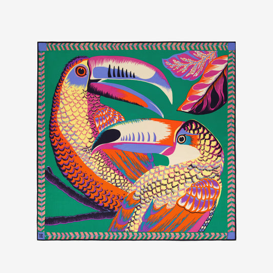 Pañuelo 130 - Toucan - Verde