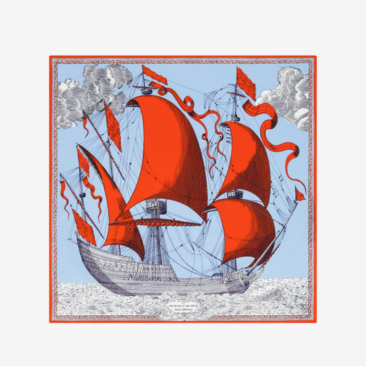 Square 65 - Des Rives Et Des Reves - Red