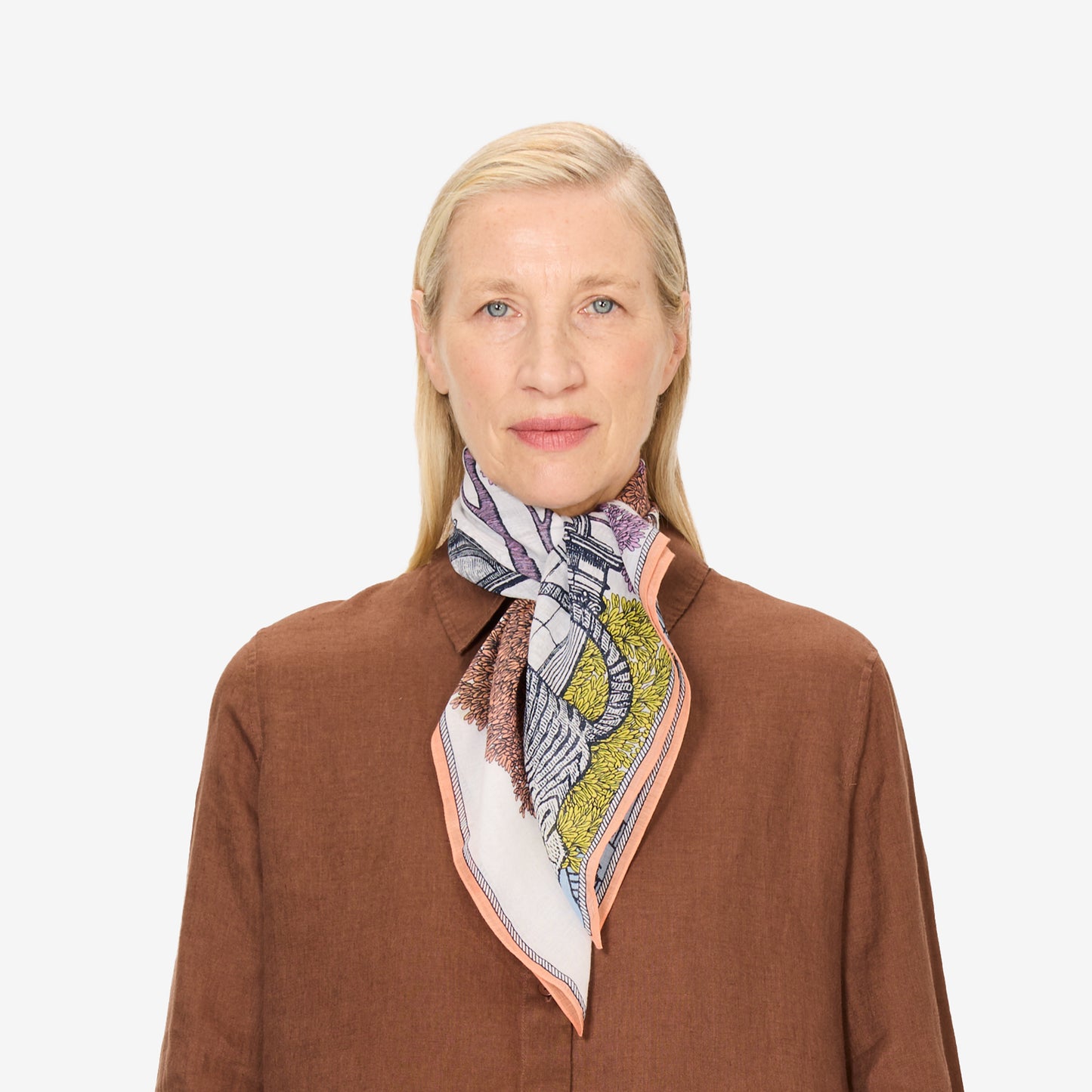 Foulard quadrato 70 - Mirage - Multicore