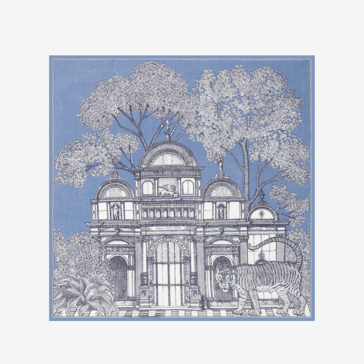 Foulard quadrato 70 - Mirage - Jean