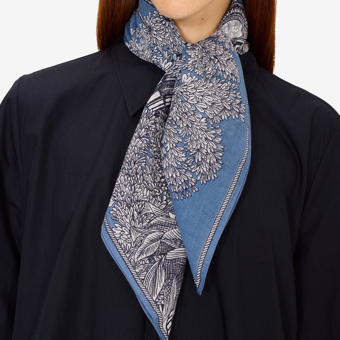Foulard quadrato 70 - Mirage - Jean