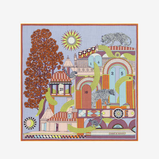 Quadratisches 100 - Nicolas - Pastell