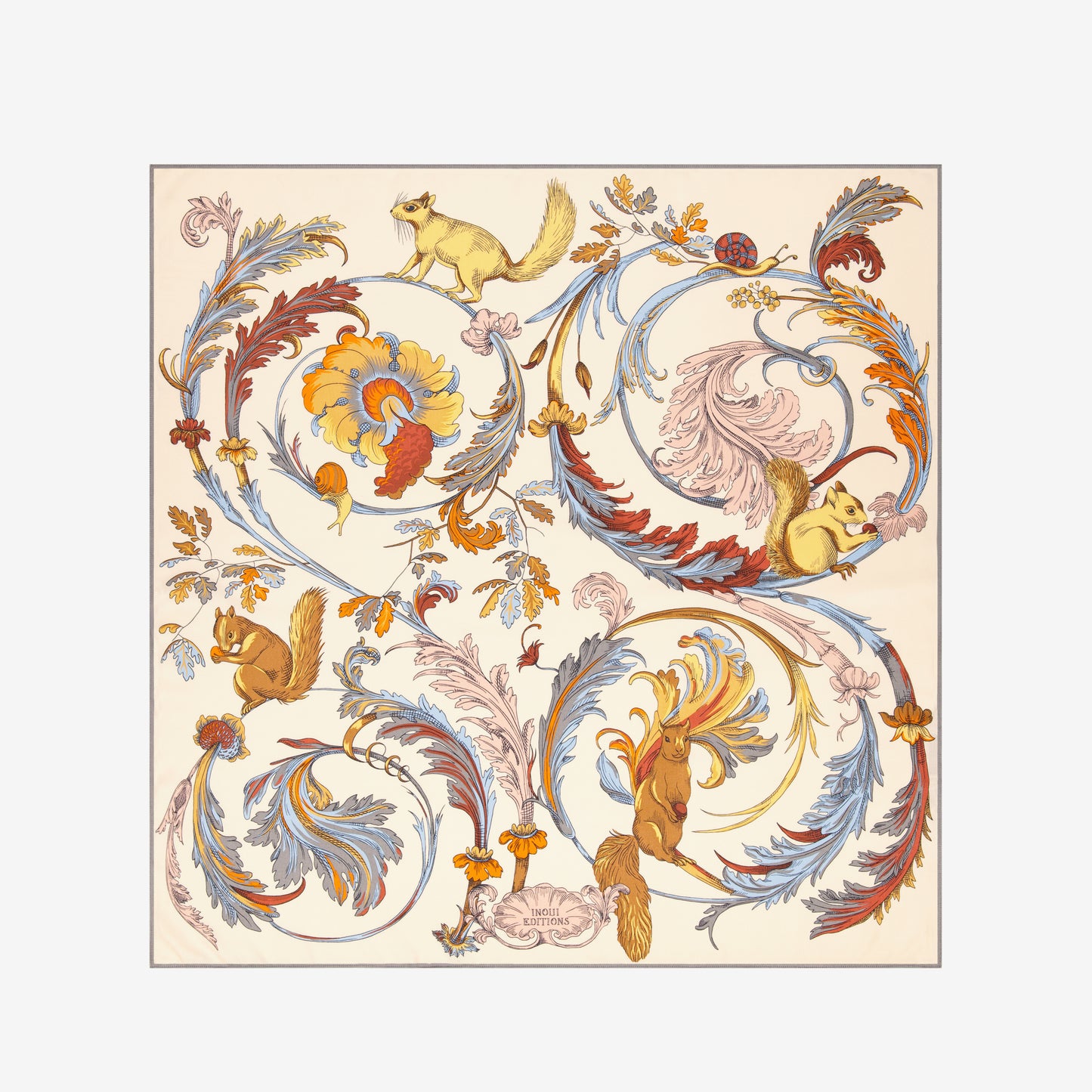 Quadrato 100 - Rococo - Bianco
