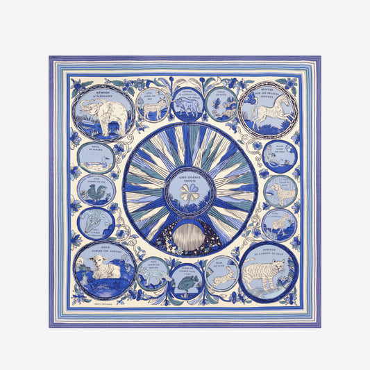 Square 130 - Chance Inoui - Blue
