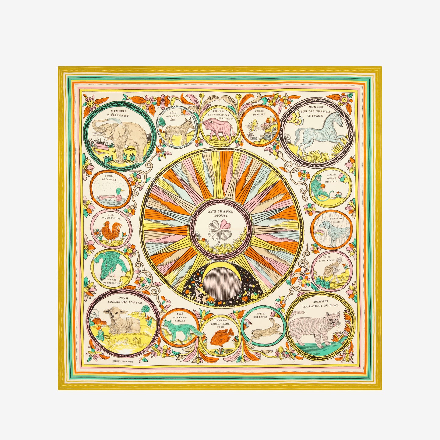 Quadrato 130 - Chance Inoui - Multicolore
