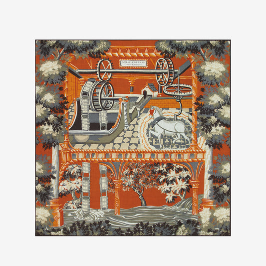 Pañuelo 130 - Manufacture - Naranja