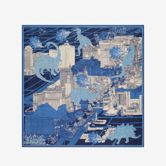 Pañuelo 130 - Vegas - Azul