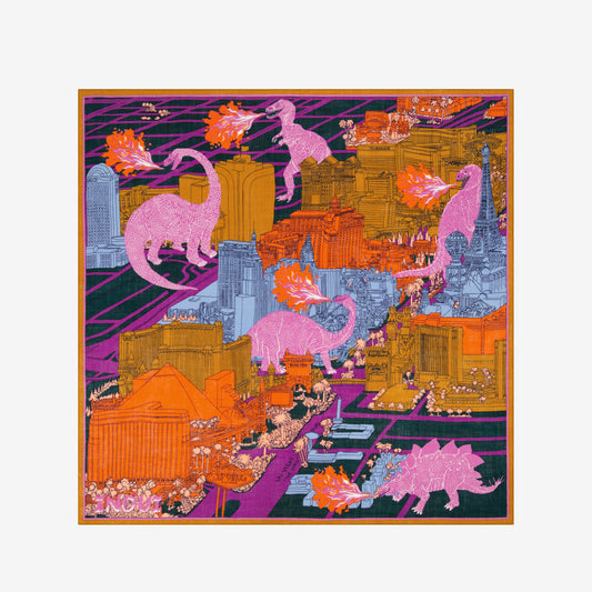 Pañuelo 130 - Vegas - Violeta