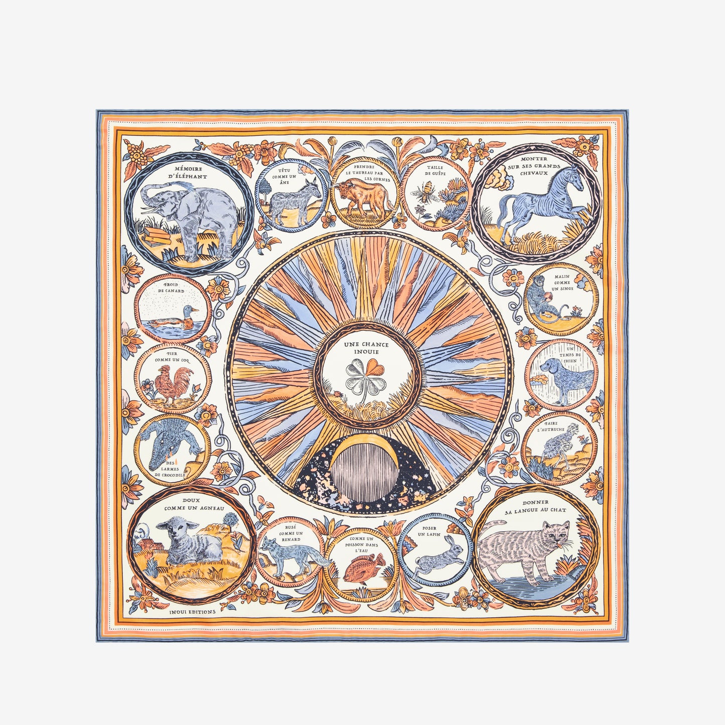 Square 70 - Chance Inoui - Orange