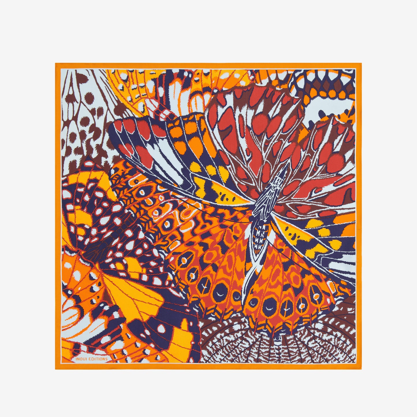 Square 65 - Papillons - Orange