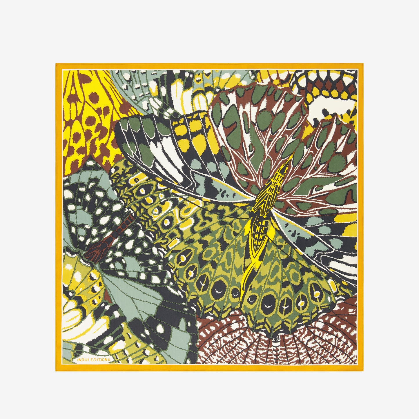 Square 65 - Papillons - Green
