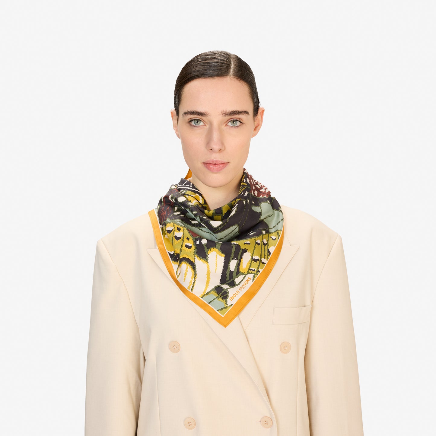 Square 65 - Papillons - Green