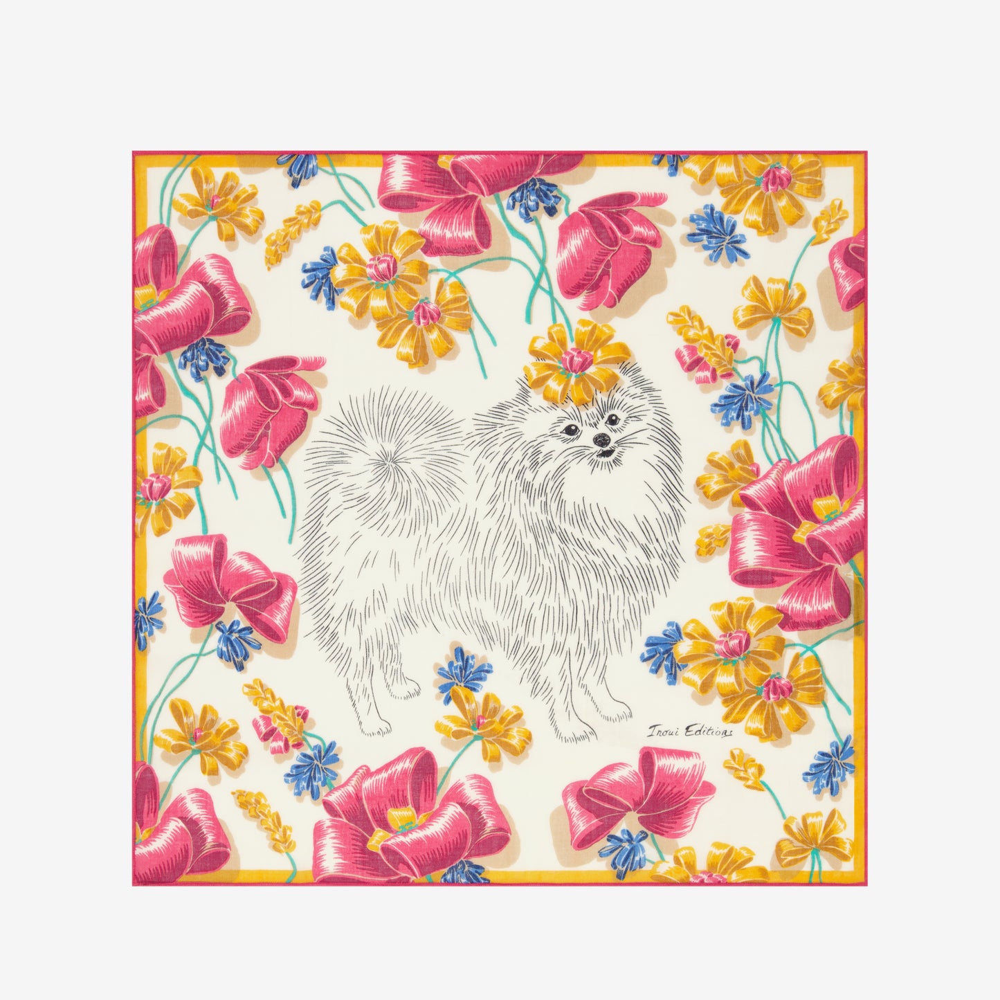 Square 70 - Toutou - White