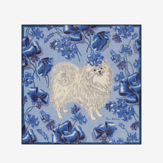 Square 70 - Toutou - Blue