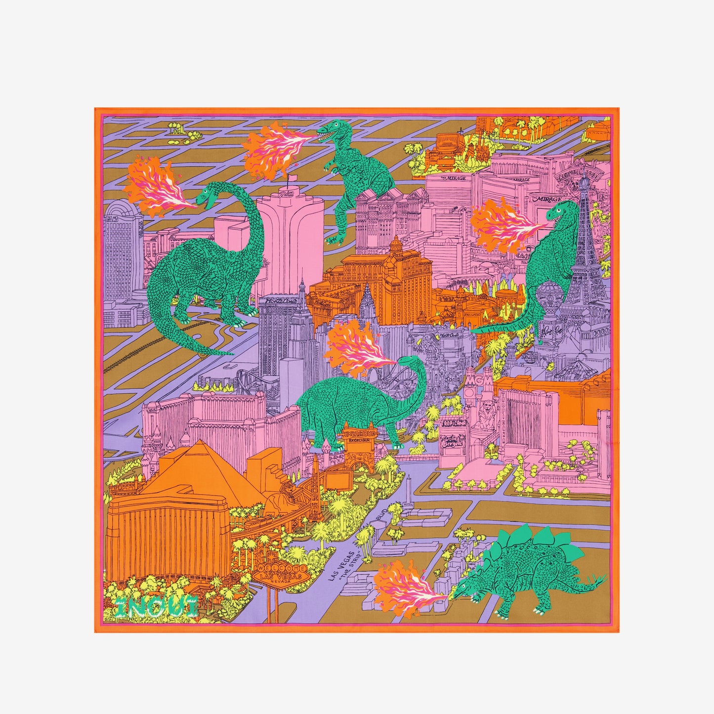 Square 65 - Vegas - Multicolor